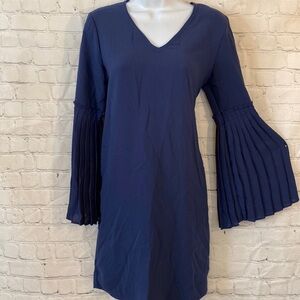 Elegant Navy Blue Mini Dress